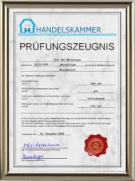Meisterprüfungszeugnis